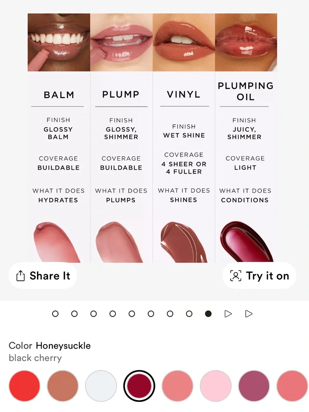 tarte Maracuja Juicy Plumping Lip Oil — Honeysuckle